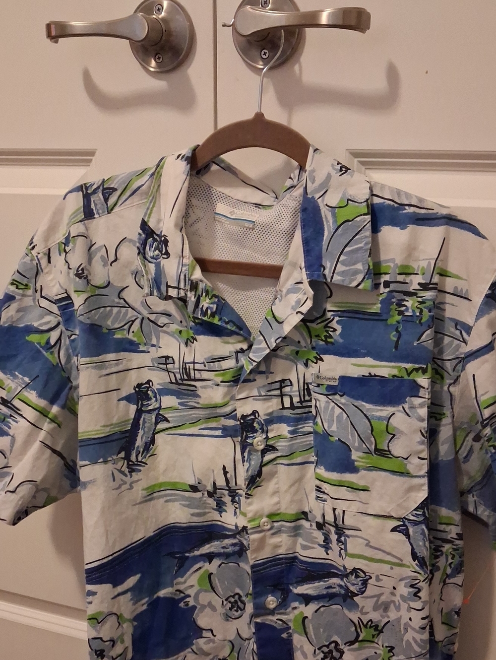 Columbia Men's Fishing Gear Sporty Island Outdoors Shirt